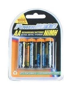 2900 mAh AA Nickel Metal Hydride Rechargeable Batteries for Canon PowerShot A570 is Digital Camera
