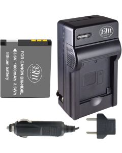 BM Premium NB-8L Battery & Charger Kit for Canon PowerShot A2200 is, A3000 is, A3100 is, A3200 is, A3300 is Digital Camera
