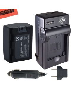 BM Premium IA-BP105R Battery and Charger for Samsung HMX-F80, F80BN, F80SN, F90, F90BN, F90WN, F800, F900, F900WN, SMX-F50, F50BN, F53, F54, F500, F501, F530, H300, H300BN, H303, H304, H305, H320