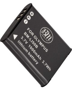 BM Premium LI-50B Battery for Olympus SZ-10, SZ-12, SZ-15, SZ-16 His, SZ-20, SZ-30MR, SZ31MR his, TG-610, TG-630 his, TG-810, TG-820, TG-830 his, TG-870, XZ-1, XZ-16 iHS Digital Camera