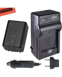 VW-VBK180 Battery and Battery Charger for Panasonic HC-V10 HC-V100 HC-V500 HC-V700 Camcorder