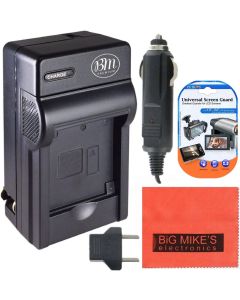 BM Premium NP-50 Battery Charger for FujiFilm Instax SQ10, FinePix XF1, XP100, XP150, XP170, X10, X20, F605EXR, F660EXR, F665EXR, F750EXR, F770EXR, F775EXR, F800EXR, F850EXR, F900EXR Digital Camera