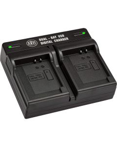 BM Premium NB-13L Dual Battery Charger for Canon PowerShot SX740 HS, G1 X Mark III, G5 X, G5 X Mark II, G7 X, G7 X Mark II, G7 X Mark III, G9 X, G9 X Mark II, SX620 HS, SX720 HS Cameras